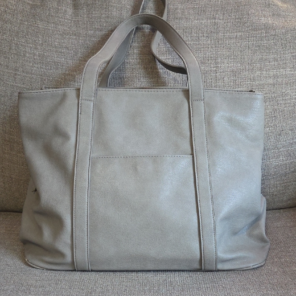 Antik Kraft Aria Stylish And Roomy Gray Tote Bag
